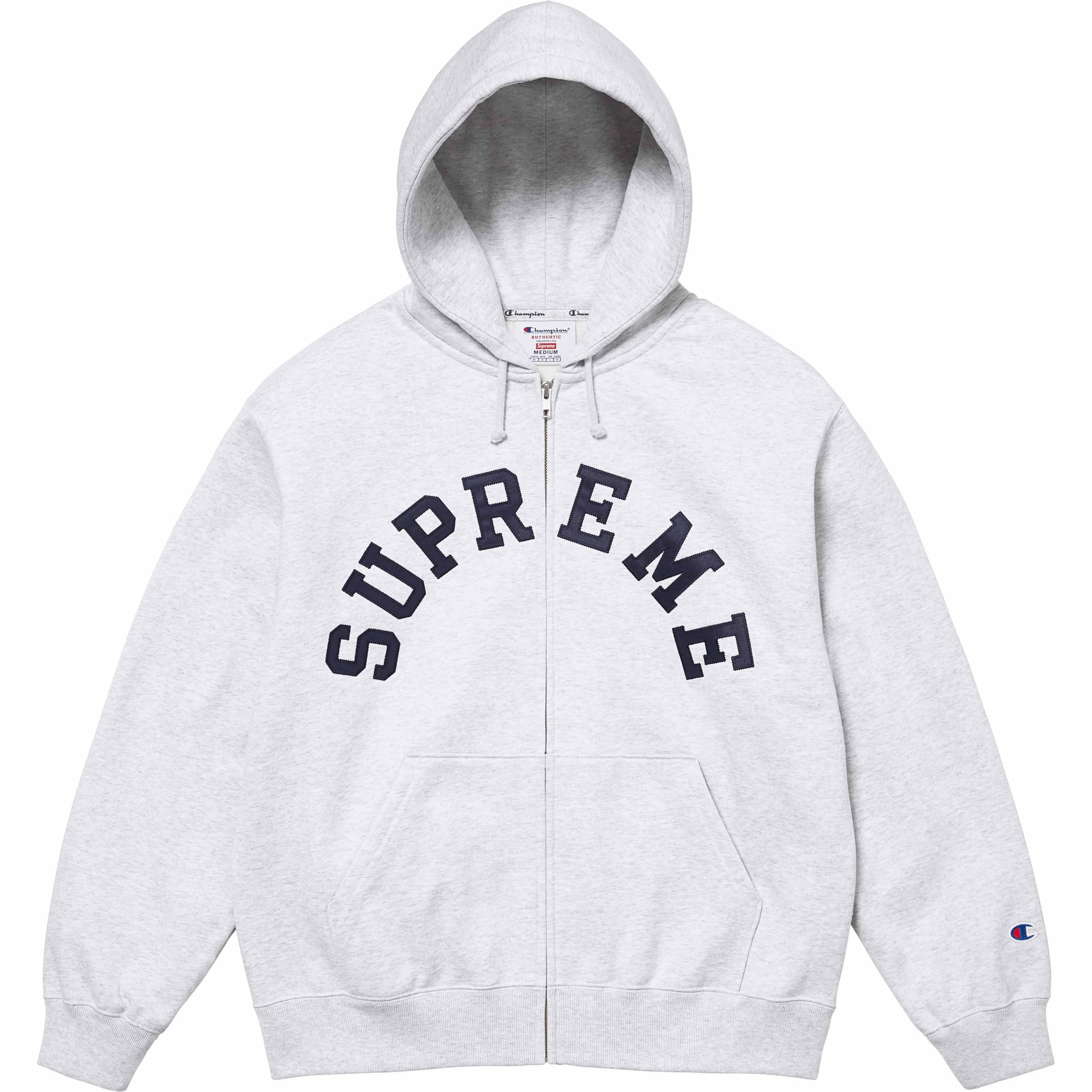 Supreme®/Champion® Zip Up Hooded Sweatshirt view 10